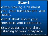 Fix mistakes and convert your prospects into loyal customer