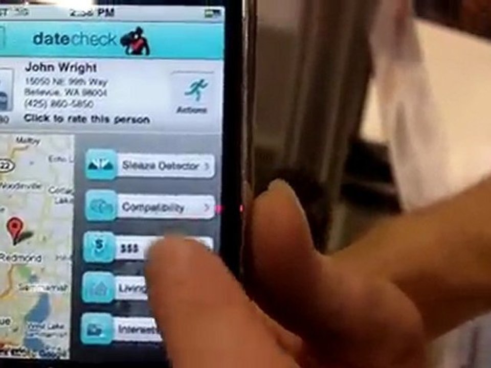 Macworld 2010:Stalk your date with this iPhone app