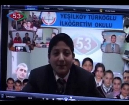 YEŞİLKÖY TÜRKOĞLU İLKÖĞRETİM OKULU MERAKLI GÖZLER TRT DE