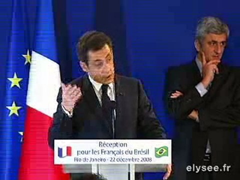 Allocution devant la Communauté Française de Rio de Janeiro