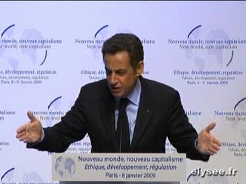 Discours colloque Nouveau monde, nouveau capitalisme