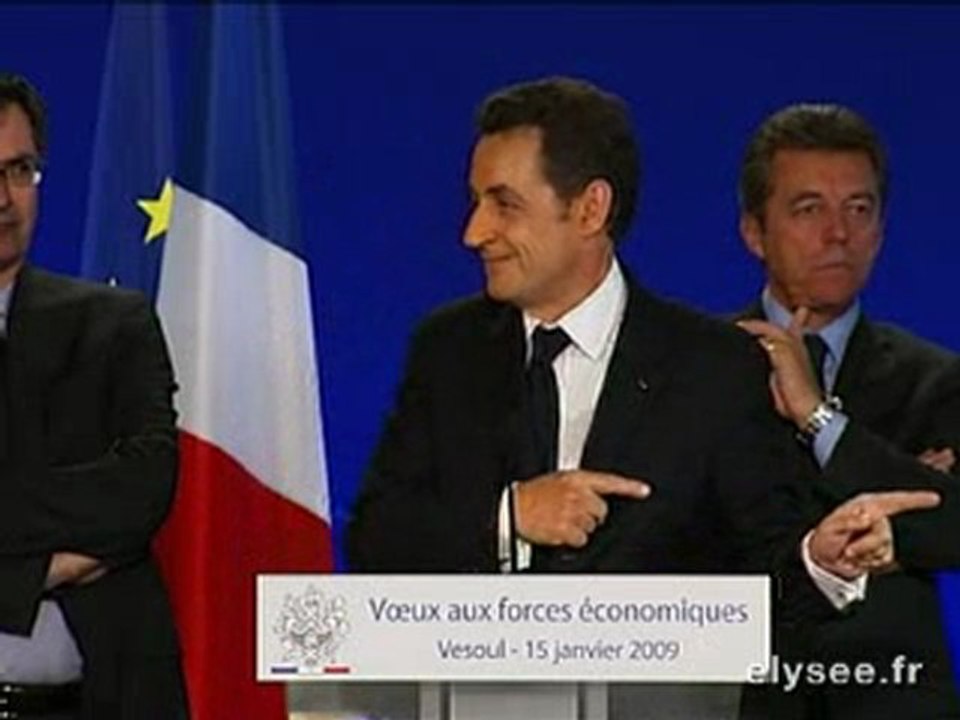 Vœux aux forces économiques