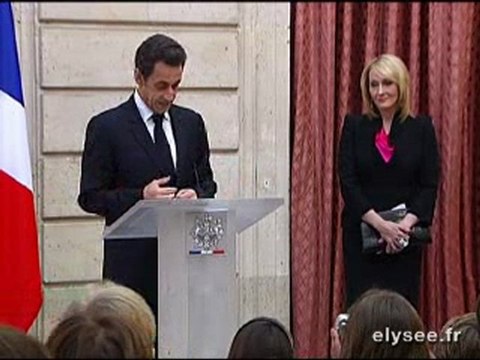 Décoration de Mme J.K. ROWLING