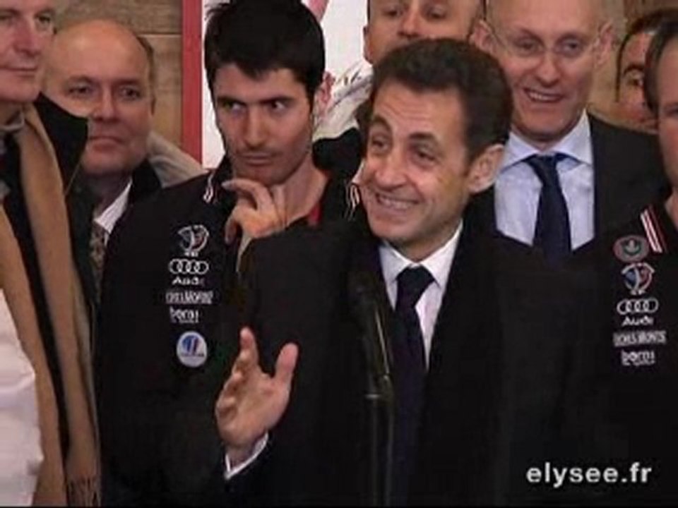 Discours de M. le Président de la République à Val d'Isère
