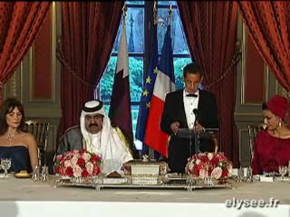 Discours en l'honneur de M.Cheikh Hamad Bin Khalifa Al Thani