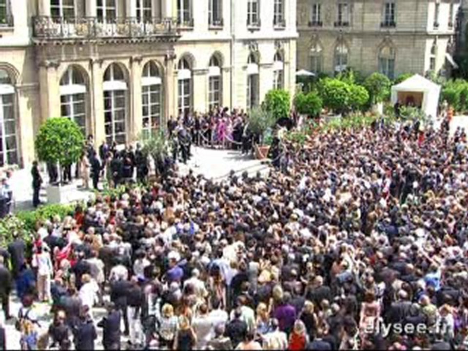 Discours de M. SARKOZY lors des festivités du 14 juillet