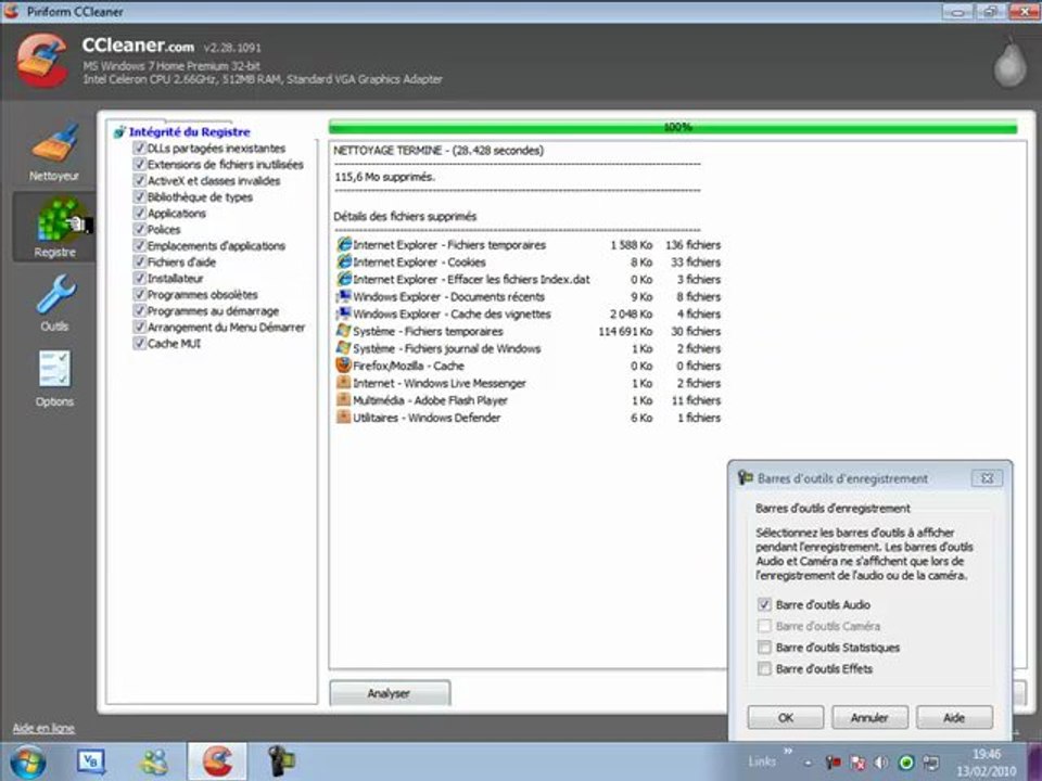 Tutoriel N°2  Découverte du logiciel Ccleaner