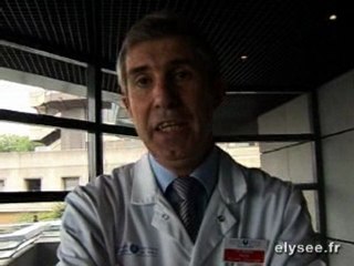 Déplacement de M. SARKOZY à l'hôpital Paul-Brousse