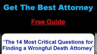Raleigh Wrongful Death Attorney & Raleigh Wrongful Death La
