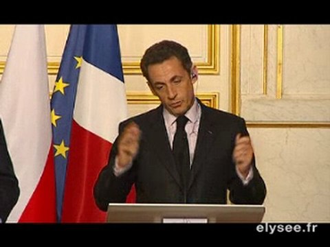 Conférence de presse à l'occasion du Sommet franco-polonais