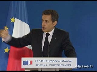 Conférence de presse à l'issue du Conseil européen informel