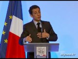 Discours lors de la réception avec les Maires de France