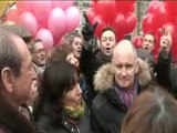 Campagne Régionales : Lâcher de Ballons Place de la République
