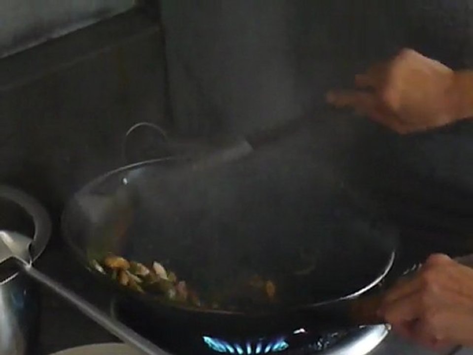 Cuisiniere a Lampang prepare Tom Yam