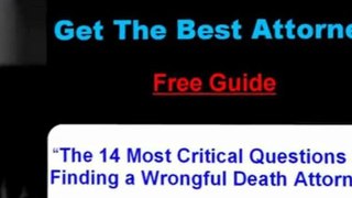 Wrongful Death Attorney Raleigh & Wrongful Death Lawyer Ral