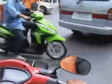 Motorcycle taxi in Bangkok, Thailand