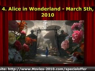 Top 10 Most Anticipated Movies of 2010