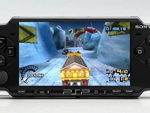 Motorstorm Arctic Edge PSP - Anguta Glacier Gameplay