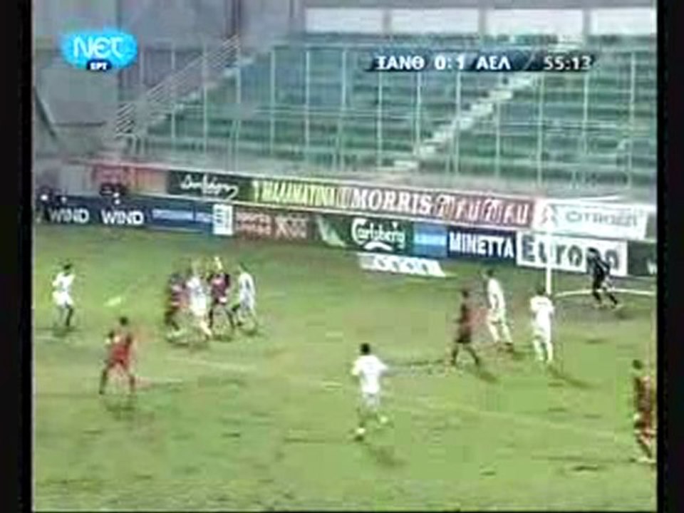 22nd Xanthi-AEL 0-1 Highlights Greece 2009-10