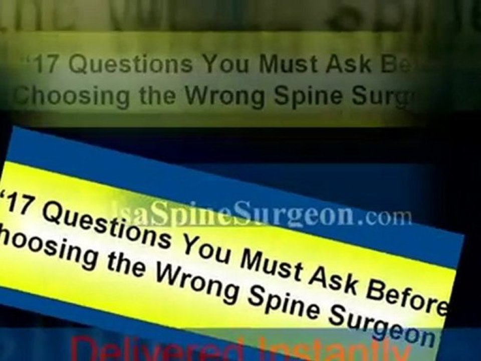 Neck Surgeons Tulsa & Back Surgeons Tulsa, Neck Surgery Tul