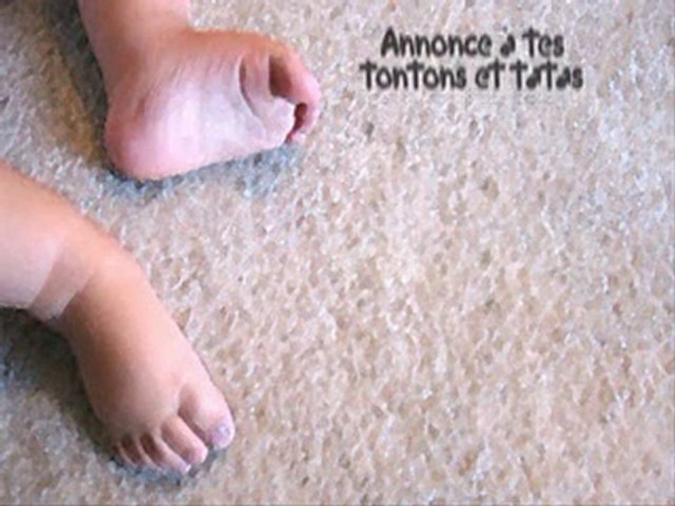 Arthur naissance vidéo 1 sur 2