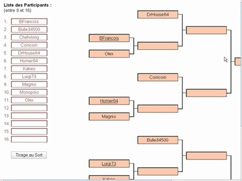 Tirage au Sort - Tournoi 11 - Big Mountain 2000 (N64)
