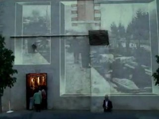 projection monumentale