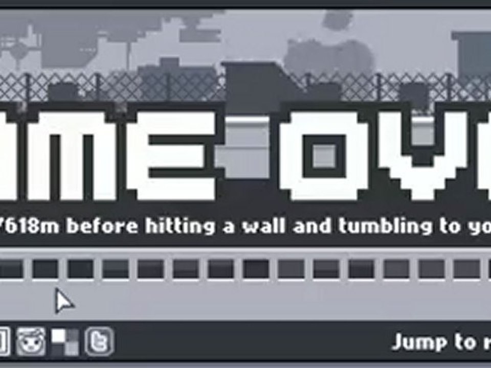 [High Score Canabalt] 7618 m