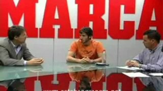 Granero en la redaccion de MARCA (08.02.10)