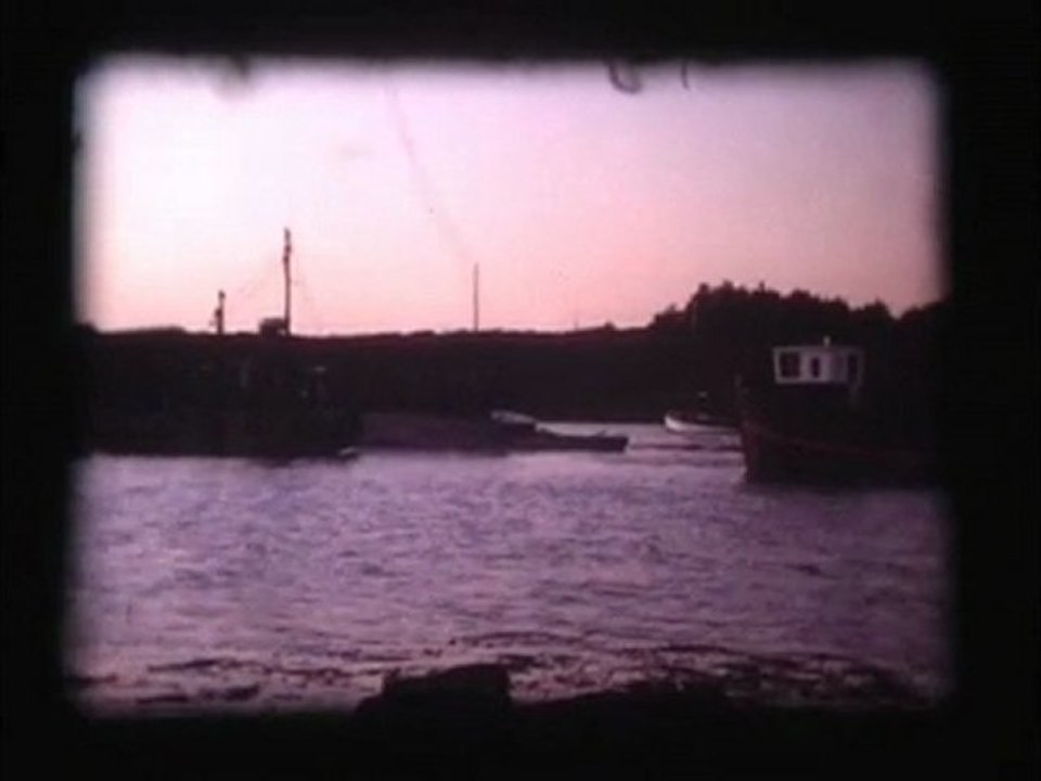 Ile aux Moines-Lancement "Etoile du Marin" Mars 1984