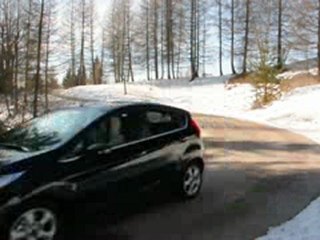 Ford Fiesta tra le Dolomiti