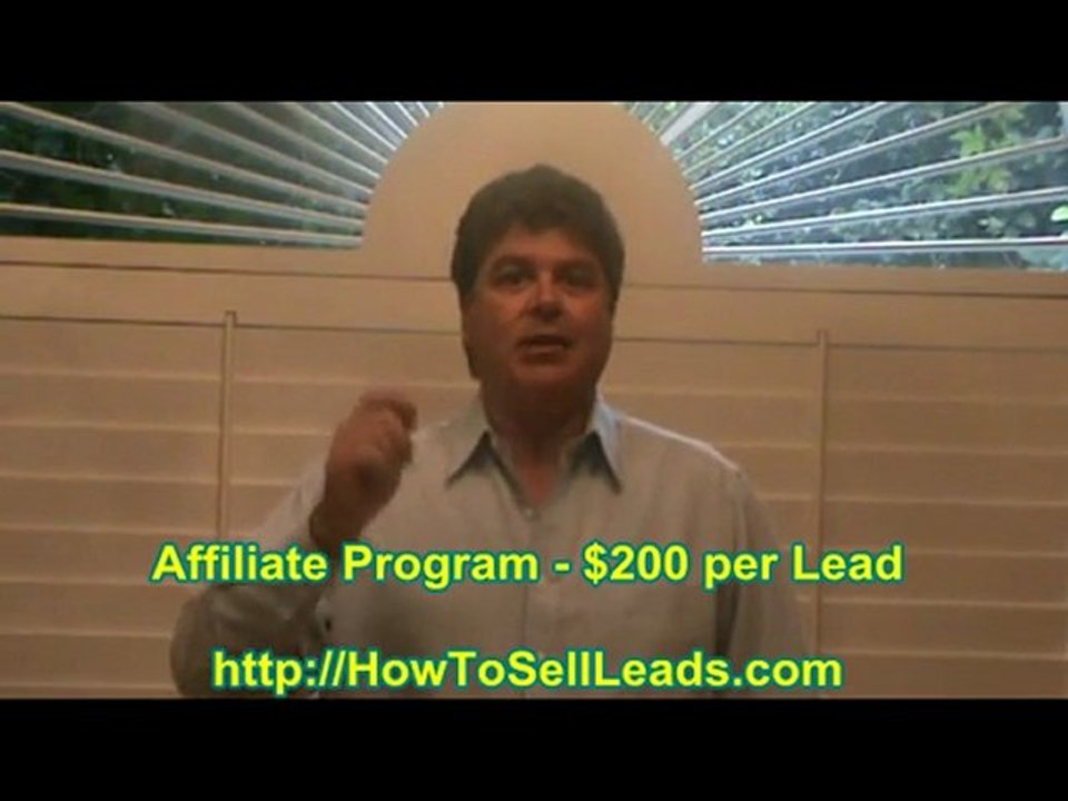 Debt Consolidation Affiliate Program How To Sell Leads