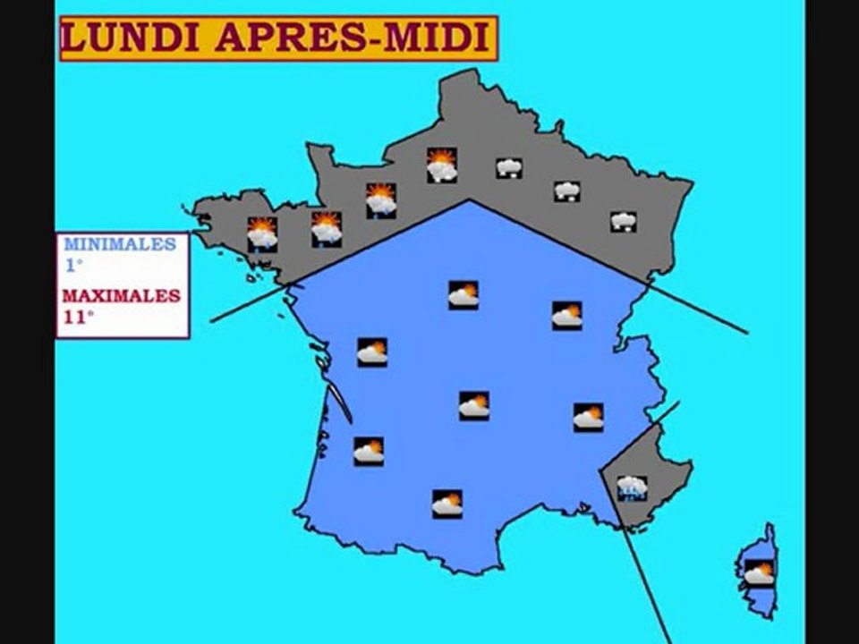 METEO DU 15 FEVRIER 2010