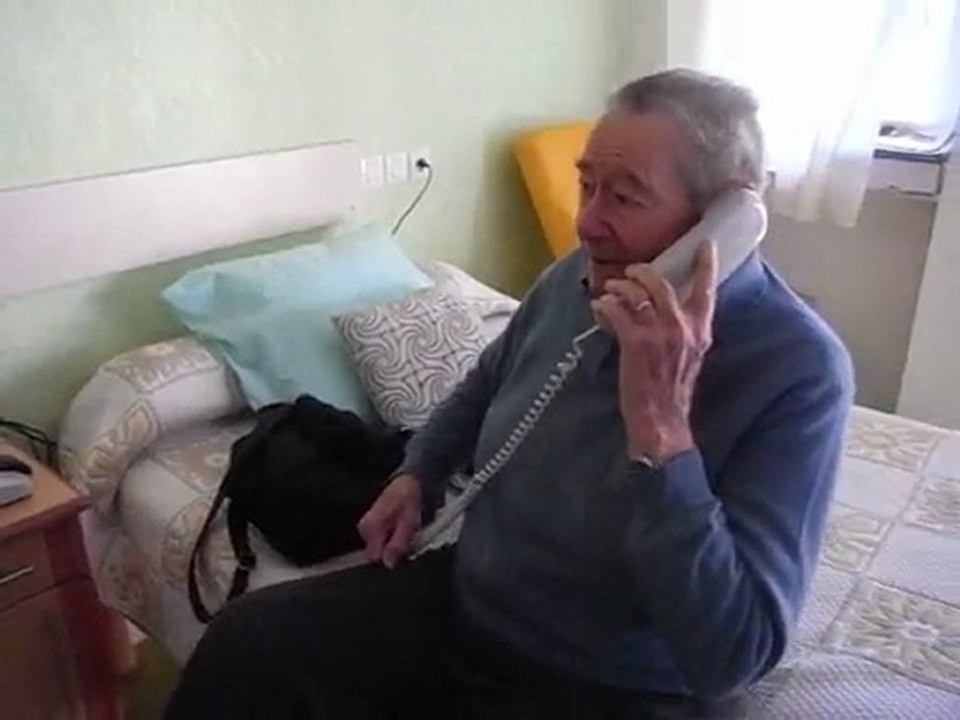 Papy chez lui