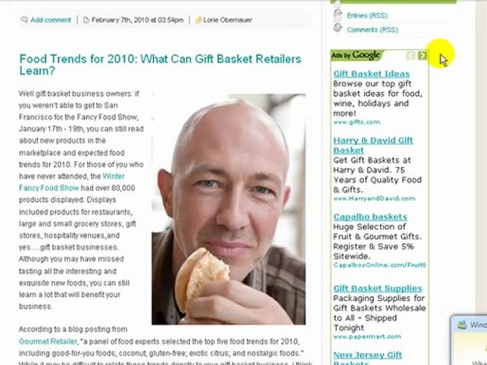 Business Blog Review - Apex Gift Basket Pros