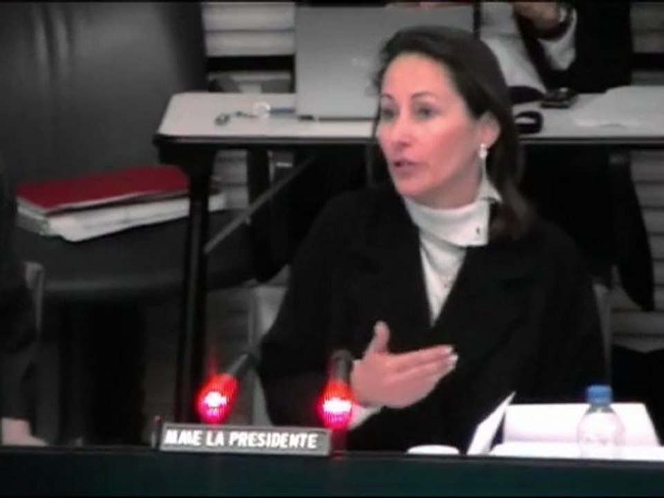 Ségolène Royal : «La subvention publique n'est pas un droit»