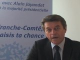 Franche-Comté TV : Présentation d'Alain Joyandet