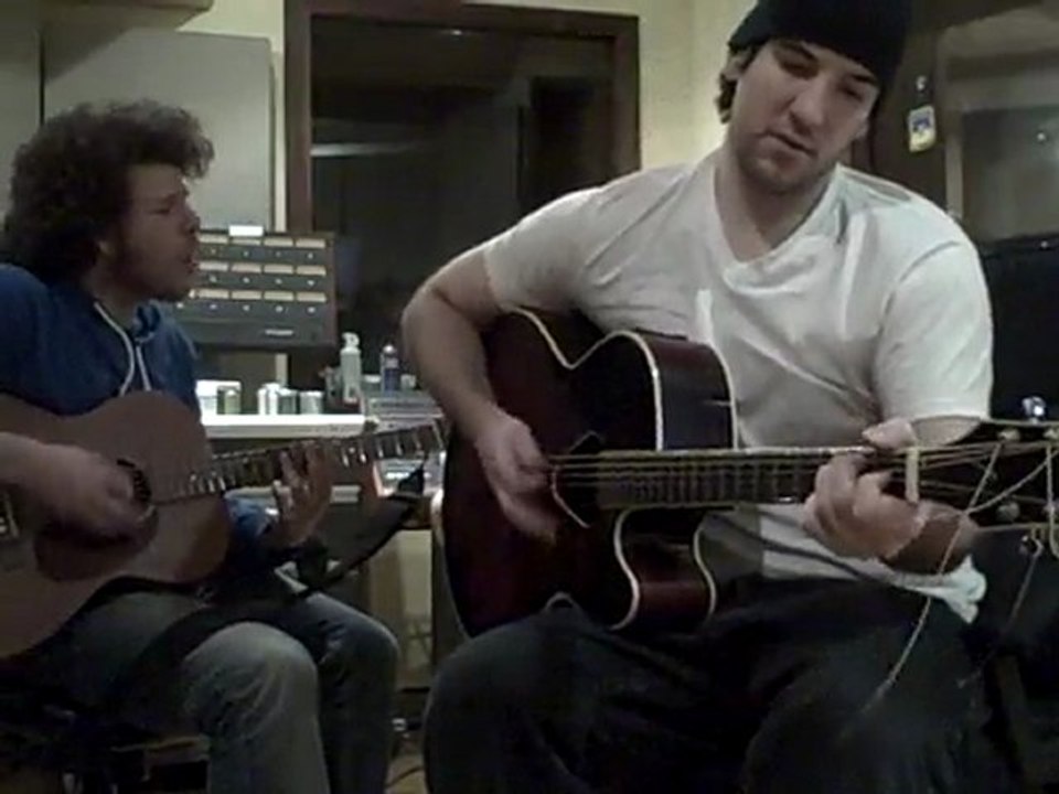 zAck borer - Last Time (Acoustic in Studio) - NEW SONG!!