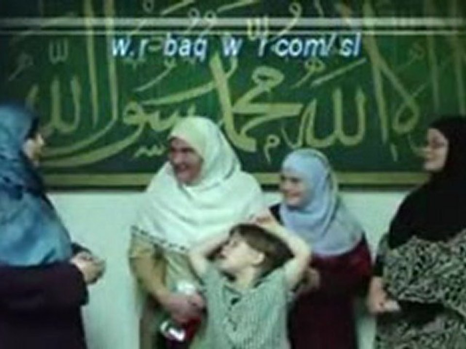 famille  americaine  embrasse l'islam - USA