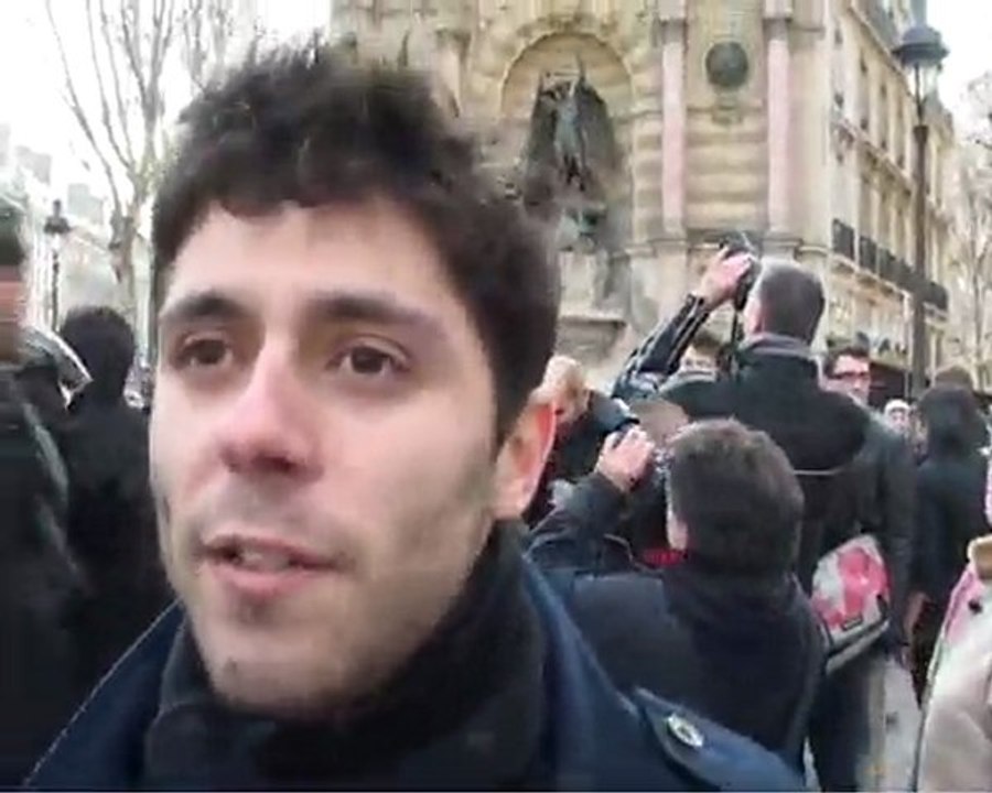 Kiss-in contre l'homophobie, Paris 14 février 2010