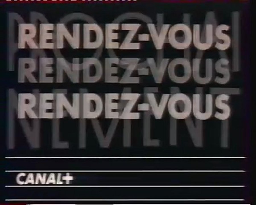 Canal + 4 Mai 1991-Ba-pin-up-jingle cinéma vers. week-end