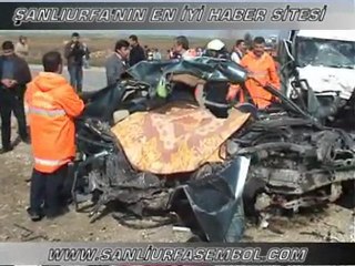 şanlıurfa'da kaza: 5ölü 14 yaralı