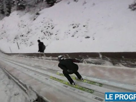 Jason Lamy-Chappuis en route pour les JO de Vancouver