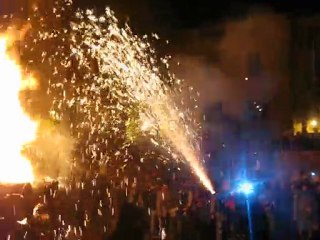 Taggia Festa di san Benedetto Falò da Hotel Lucciola