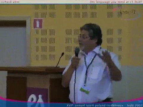 IATEFL Poland - Lodz 2007 - Talk of Richard West