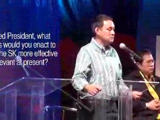 Inquirer Presidential Debate - Gibo Teodoro (Part 2)