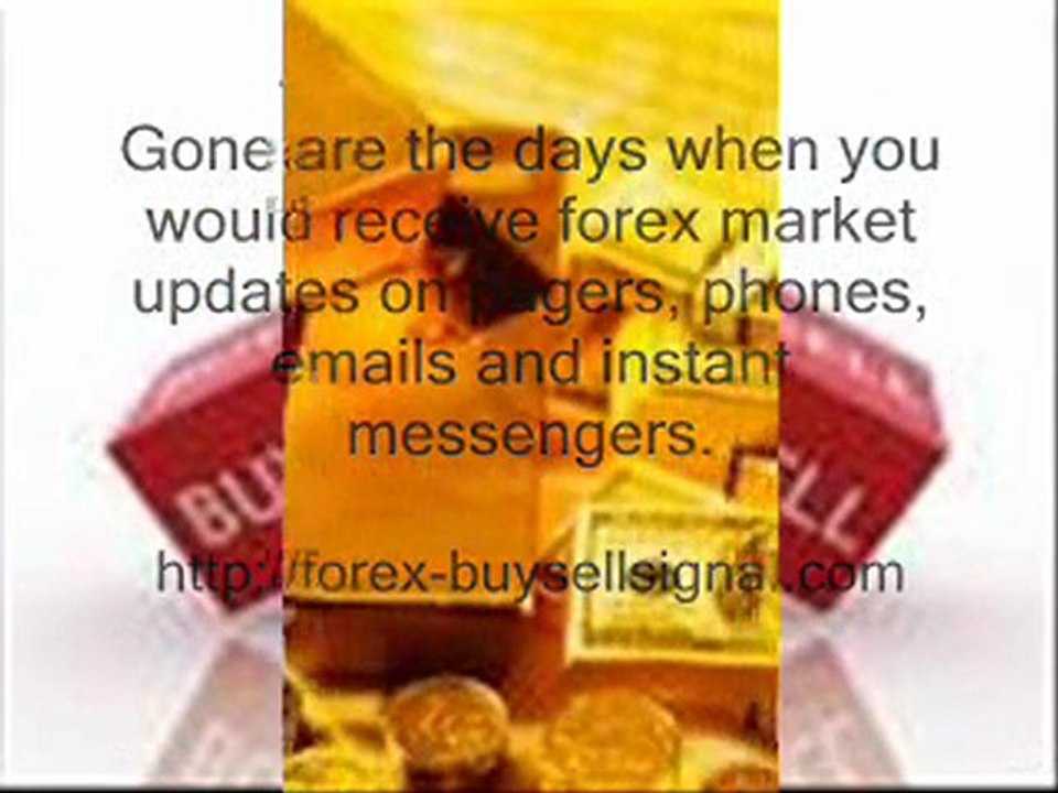 Forex Buy Sell Signal