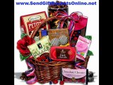 send christmas wine gift baskets