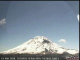 UFO Over Volcano Popocatepetl, Mexico - 13 February 2010