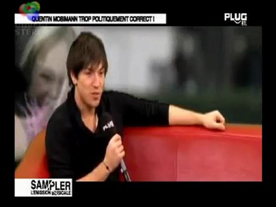 Quentin Mosimann dans "Sampler" sur PLUG RTL